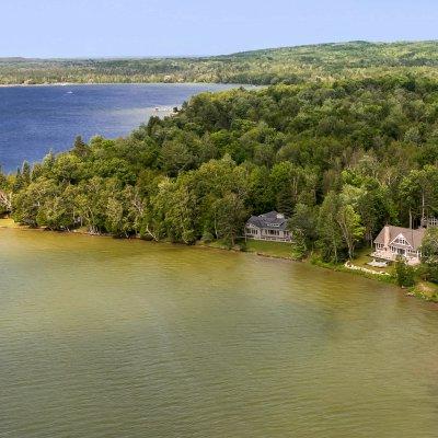 Ariel view of Pickerel Lake